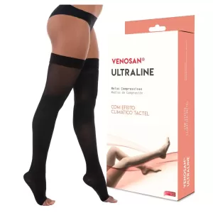 Meia Venosan Ultraline 20-30 Xg - Preta