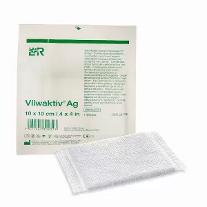 Vliwaktiv AG Act Charcoal Dressing Silver Esteril 10x10 cm