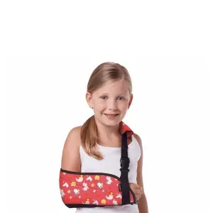 Tipoia Ortopédica Infantil Feminina Vermelha kestal M