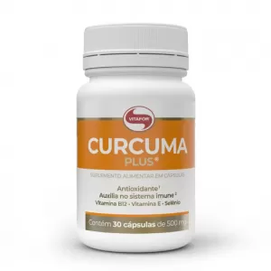 Curcuma Plus Vitafor 500Mg 30 Caps