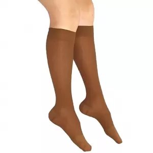 Meias 6000 AD 20-30 mmHg M Pé Fechado Bronze Venosan