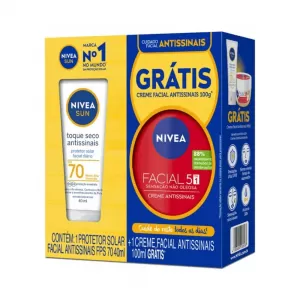 Kit Prot Solar Antissin Fps70+Gel Facial 150G