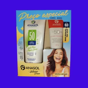 Kit Ju Paes Corporal Fps 50 - 200G + Facial Fps 50 - 60 G