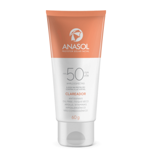 Anasol Protetor Solar Facial Clareador Fps 50 60G