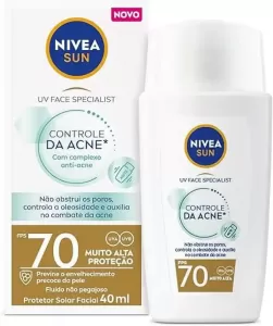 Prot Solar Nivea Fac Acne Fps70 40Ml