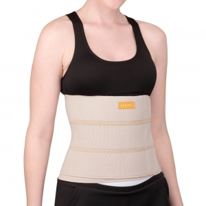 Faixa Elástica Abdominal - 3 Gomos - M - Kestal