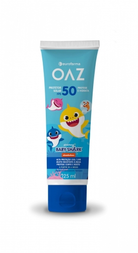 Oaz Prot Solar Baby Shark Fps 50 125Ml