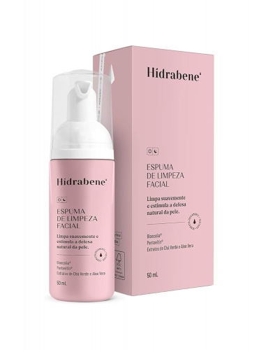 Hidrabene Espuma De Limpeza Facial - Gluconolactona 100Ml