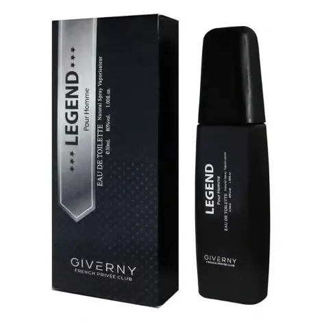 Perfume Masculino Giverny Legend Pour Homme 30ml