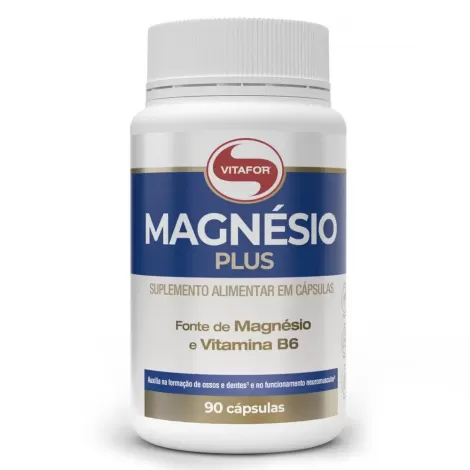 Magnesio Plus Vitafor 690Mg 90 Caps