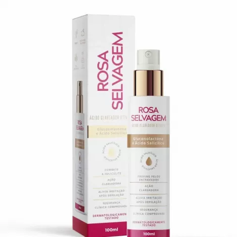 Rosa Selvagem Acido Clareador 100Ml