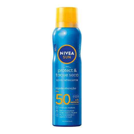 Prot Solar Nivea Prtect Toque Seco Aer Fp50 200Ml