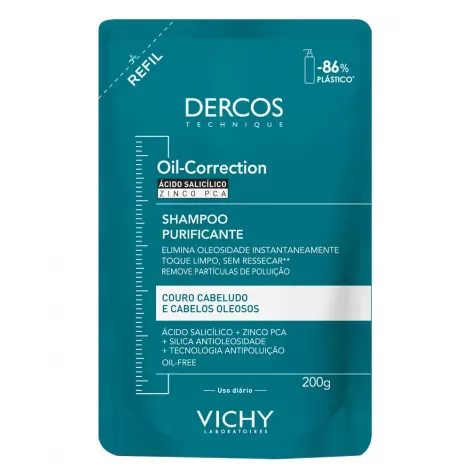 Dercos Sh Oil Correction Refil 200G