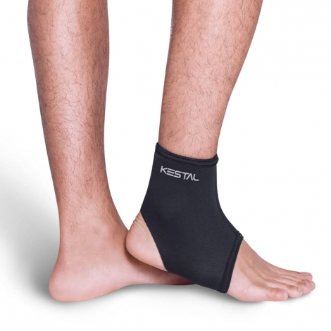 Tornozeleira Longa - Preto M - Kestal