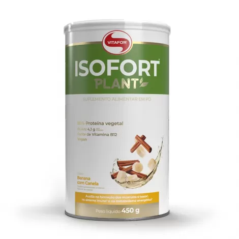 Isofort Plant Vitafor Banana canela 450G