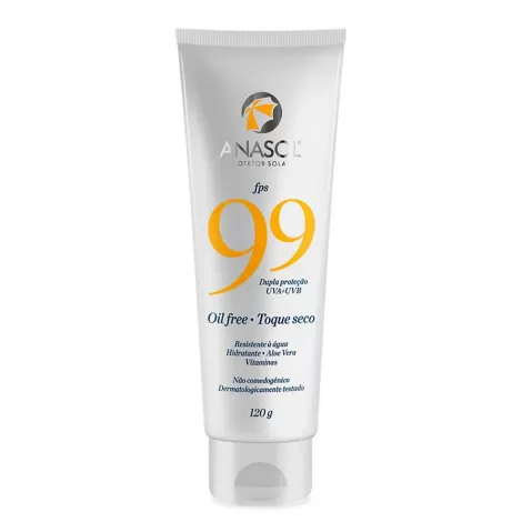 Anasol Protetor Solar Loção FPS 99 – 120g,
