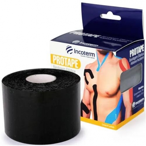 Fita Kinesio Rolo 5 cm x 5 m – Preta